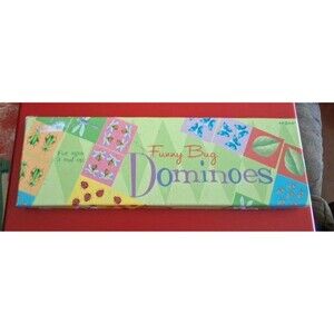 Eeboo Fancy Bug Dominoes Complete 2014 Cute Toddler Preschool Kids